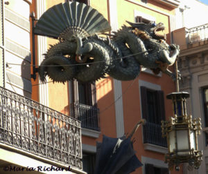 La Rambla dragon