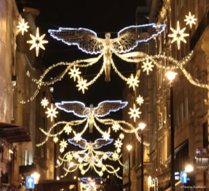 Lights near Picadilly circus